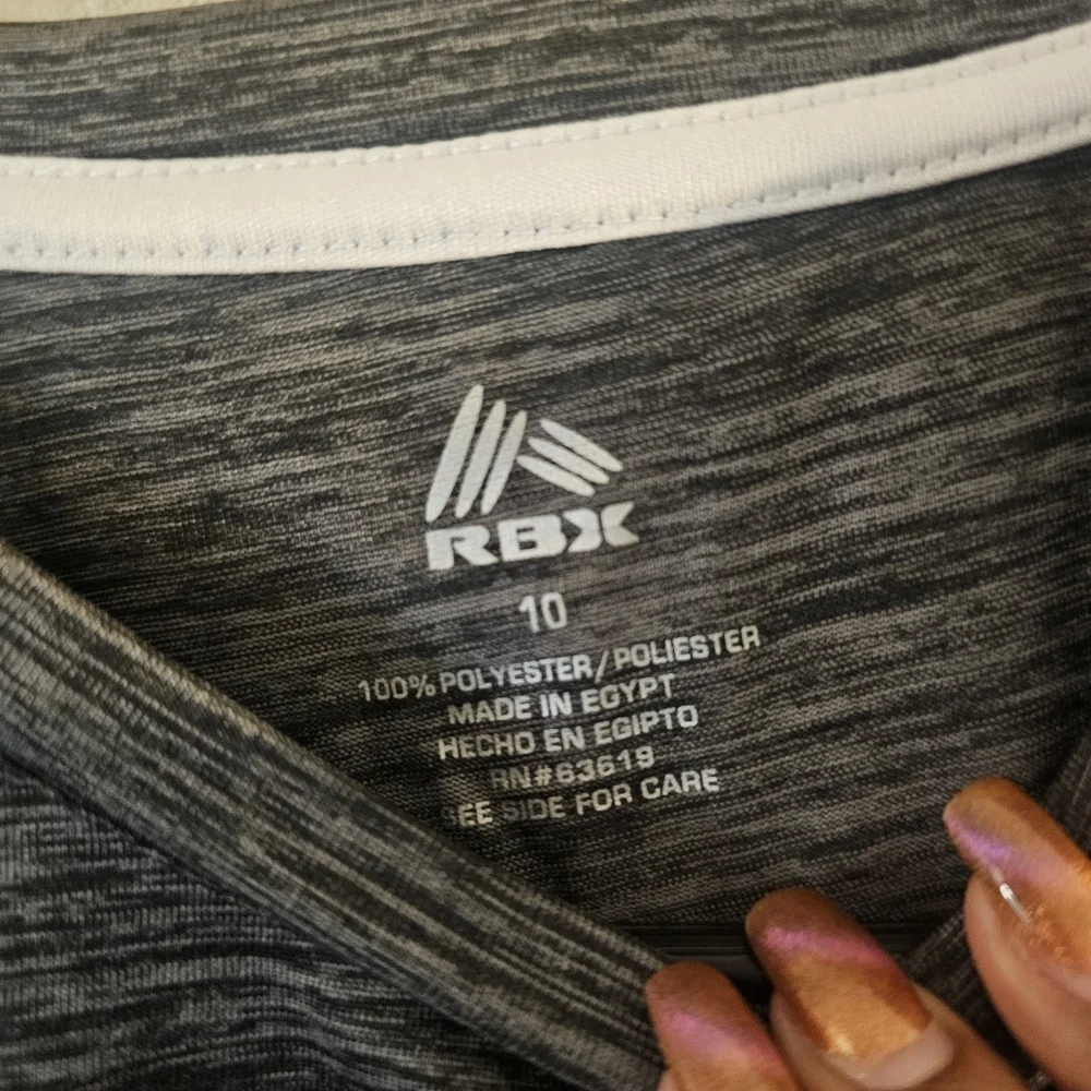 RBX Gray and Black Athletic Set